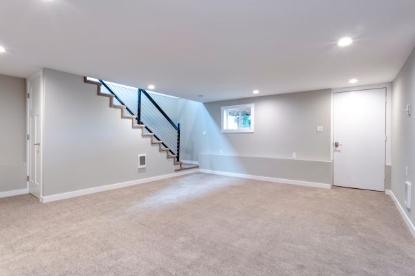 Basement Carpet Replacement in Orem